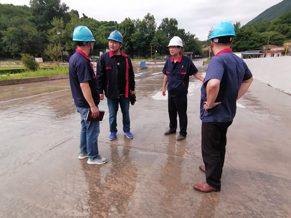 公司開展二季度安環(huán)、消防、防汛綜合大檢查