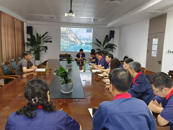 公司副總經(jīng)理、安全總監(jiān)到鋼構公司調(diào)研